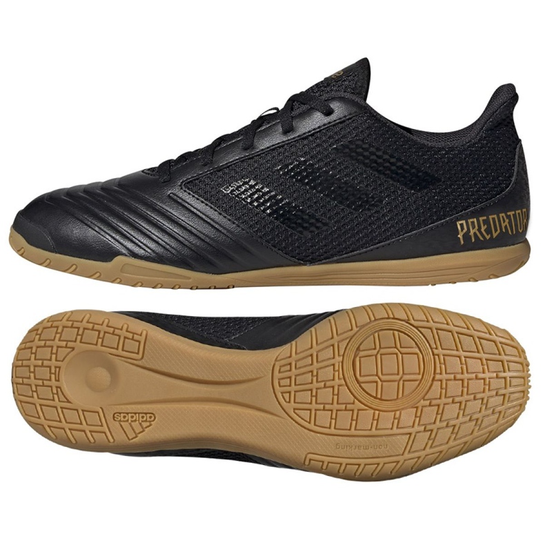 Chaussures indoor adidas Predator 19.4 In Sala M F35633 le noir le noir