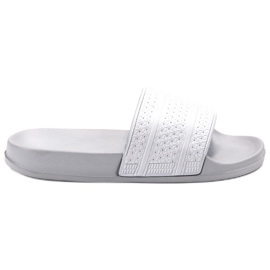 Vices Pantoufles confortables en mousse gris Vices Pantoufles confortables en mousse gris