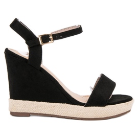 Seastar Sandales Espadrilles Noires