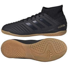 Chaussures indoor adidas Predator 19.3 In Jr G25805 noir noir