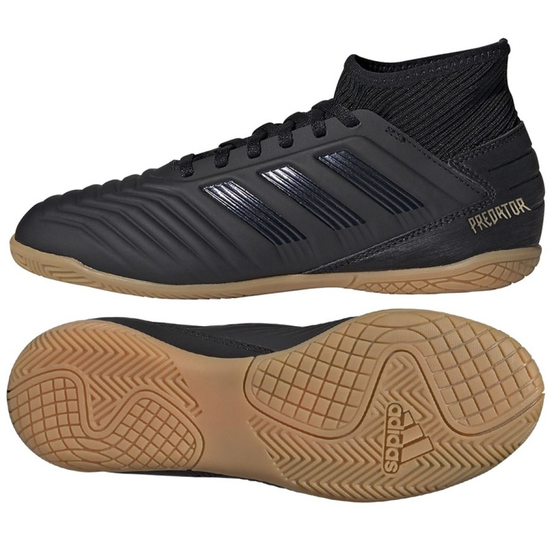 Chaussures indoor adidas Predator 19.3 In Jr G25805 le noir le noir