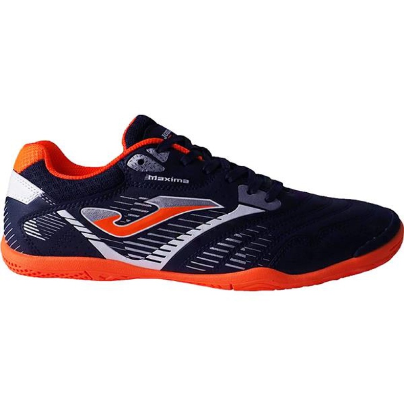Chaussures de foot Joma Maxima 903 Sala In M bleu marine et orange multicolore