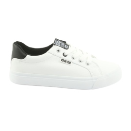 Baskets blanches BIG STAR 274312 noir