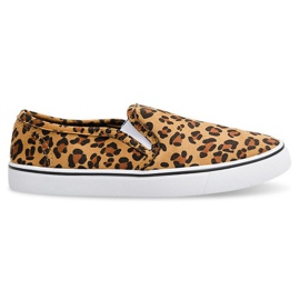 Baskets à enfiler Slip On C02 Marron brun