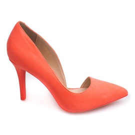 Escarpins Daim 4006 Orange