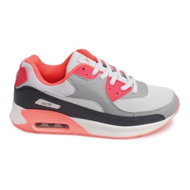 Baskets de sport B306A-38 Blanc noir gris multicolore