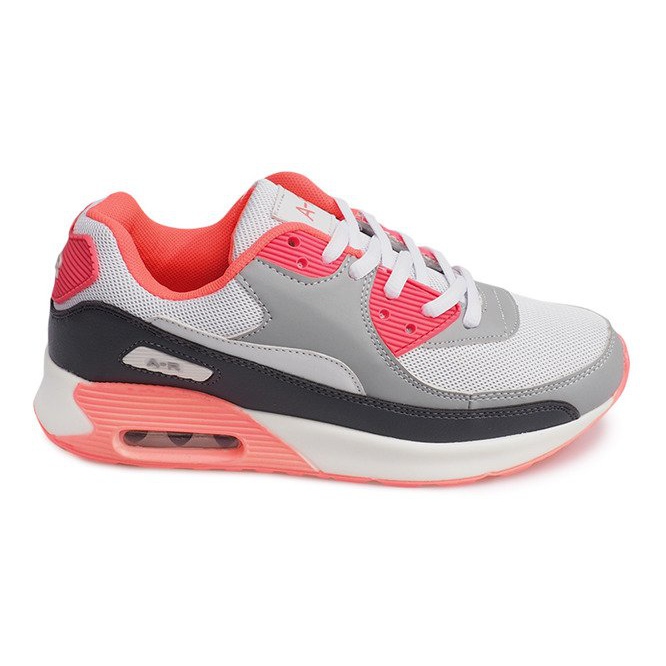 Baskets de sport B306A-38 Blanc noir gris multicolore