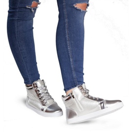 Baskets Baskets montantes R17 Argent gris