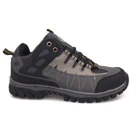 Chaussures de trekking homme grises M317 noir multicolore