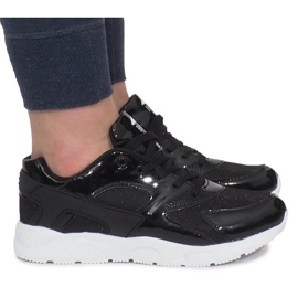 Chaussures de sport LD34B-2 NOIR / BLANC le noir