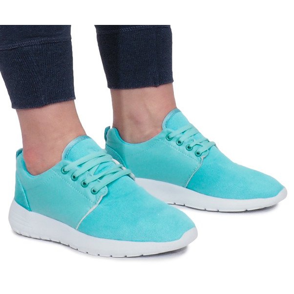 Baskets de sport menthe vert