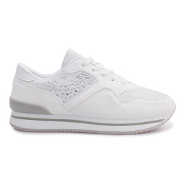 Baskets de sport blanches Odette
