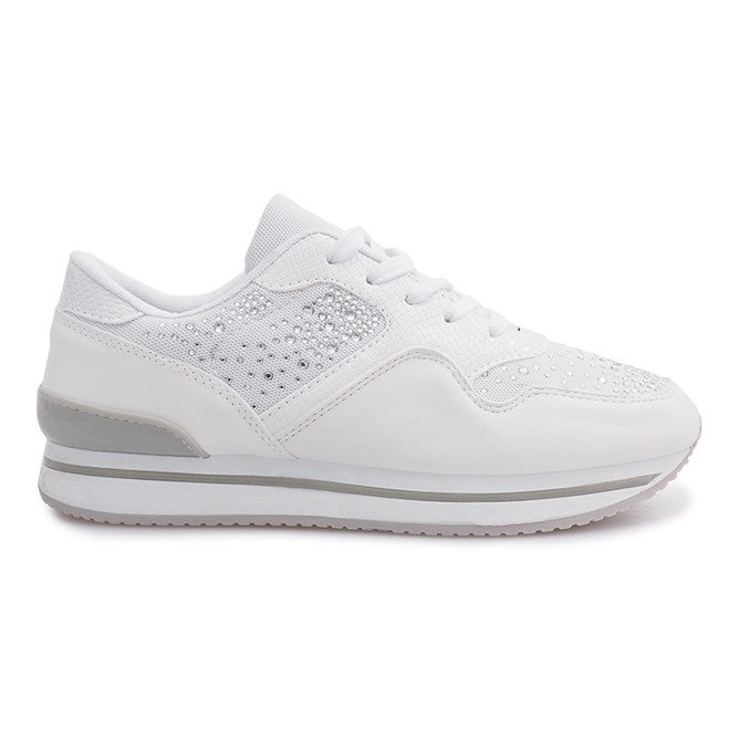 Baskets de sport blanches Odette
