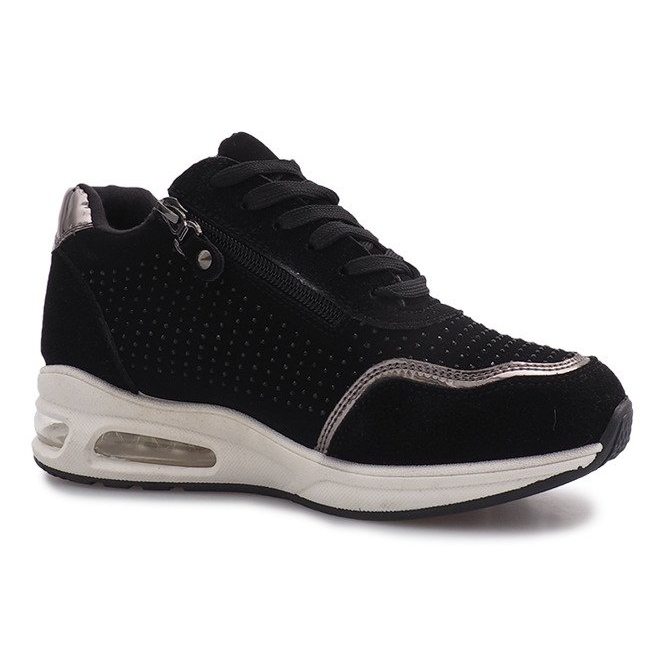 Baskets de sport noires de Rebecca le noir