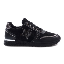Baskets de sport noires Rosalie