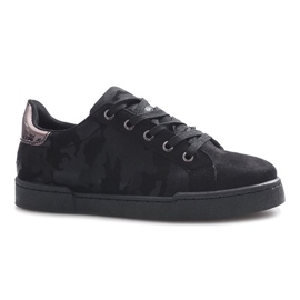 Baskets camo noires de Marseille