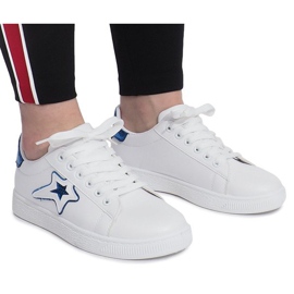 Baskets étoiles blanches Stoke