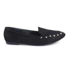 Slip-ons noirs avec clous Hawen