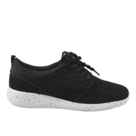 Chaussures de sport noires pour hommes M637-1