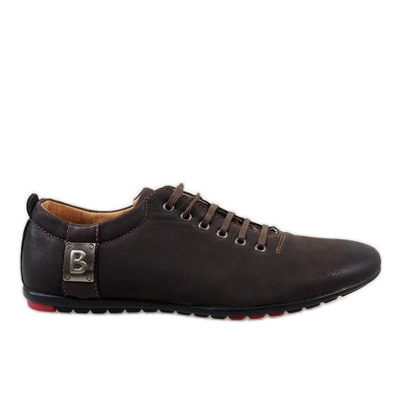 Chaussures homme marron WF933-3 brun