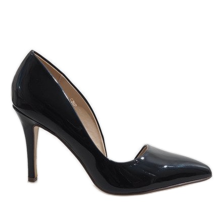 Escarpins noirs asymétriques C26 le noir Escarpins noirs asymétriques C26 le noir