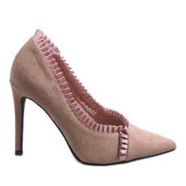 Escarpins classiques roses C72P Escarpins classiques roses C72P