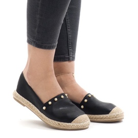 Espadrilles noires A7-001
