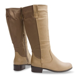 Bottes Hautes Chaudes 8524 Kaki vert