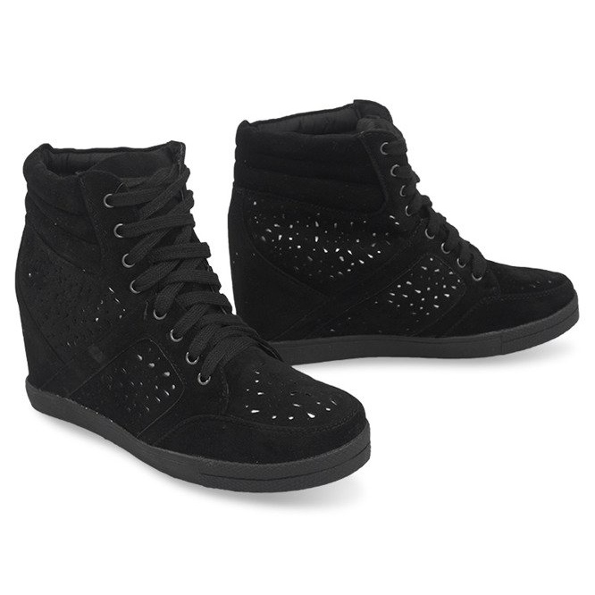 Baskets Daim 875 Noir le noir