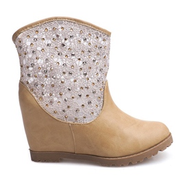 Bottines Ajourées 7010 -16 Kaki Bottines Ajourées 7010 -16 Kaki