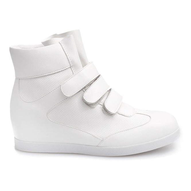 Baskets Compensées À La Mode JT3 Blanc blanche