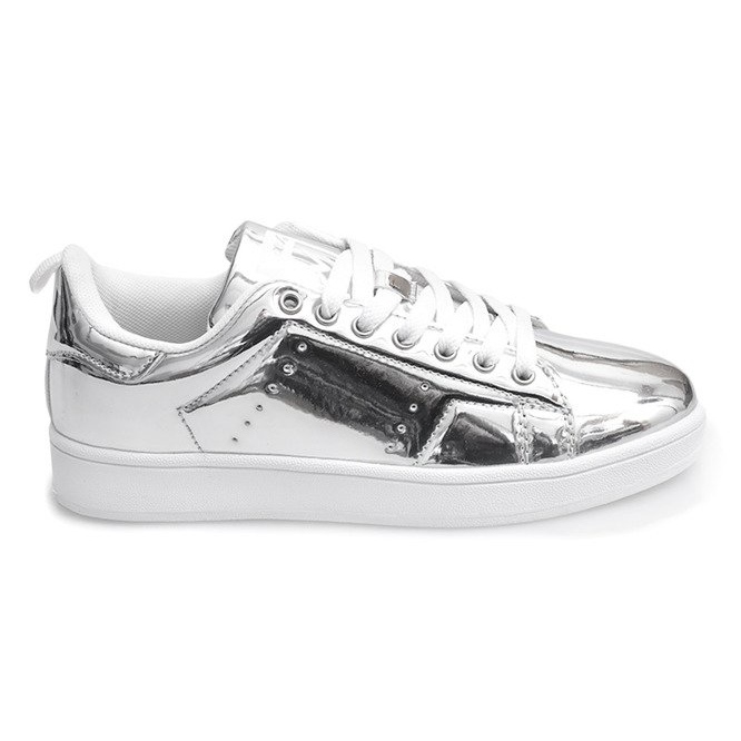 Baskets Q45 Argent gris