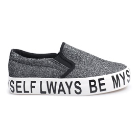 Slip On Sneakers Slip On Brocade E22 Noir le noir