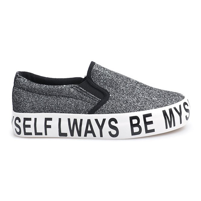 Slip On Sneakers Slip On Brocade E22 Noir le noir