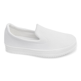 Baskets Slip On M011 Blanc blanche