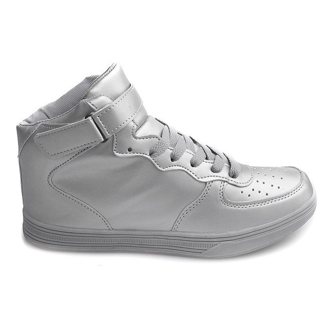 BM Baskets de sport B612 Argent gris