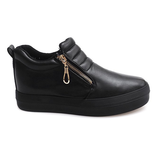 Baskets Compensées Hautes Creepers H42 Noir le noir