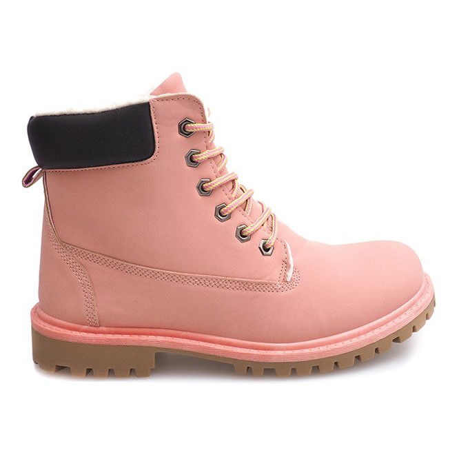 Bottes Timber d'automne B788 Rose Bottes Timber d'automne B788 Rose