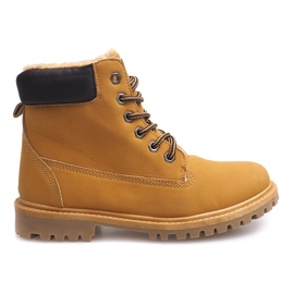 Trappeurs de bois d'automne B788 Camel brun