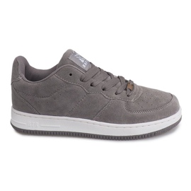 Baskets Daim Air Force B780 Gris jaune