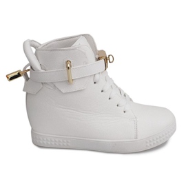 Baskets Compensées 1786 Blanc blanche