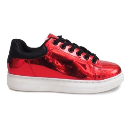Baskets Rétro Superstar 1690-4 Rouge