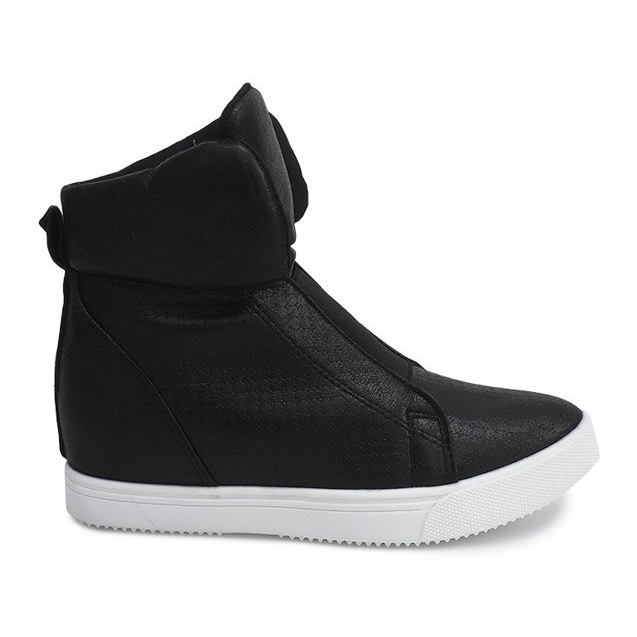 Baskets Compensées TL088-5 Noir le noir