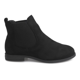 Bottines Daim Bottines Jodhpur B2814-KB Noir le noir