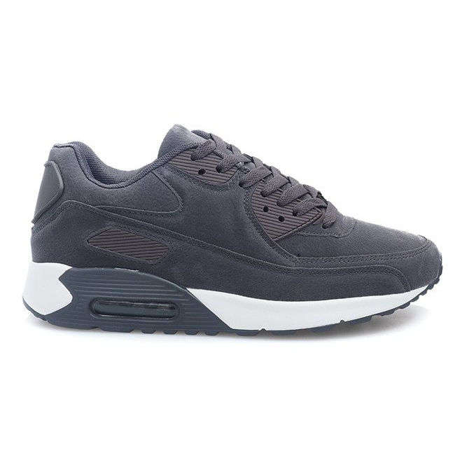 Chaussures de sport Baskets Daim Z2014-6 D. Gris