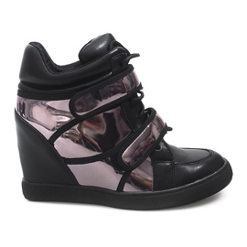Baskets Compensées R5060-4 Noir le noir