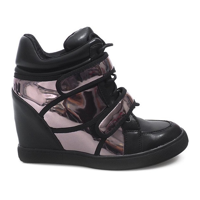 Baskets Compensées R5060-4 Noir le noir