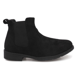 Bottines Daim Jodhpur 7-K3520A Noir