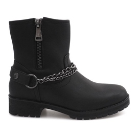 HQ55 Bottes noires le noir