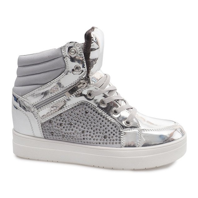 Baskets Chaudes Y-25 Argent gris